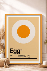 HOMEPACK Ahşap Çerçeveli Tablo Çerçeveli Poster Sanatsal Modern Duvar Dekoru TK-934