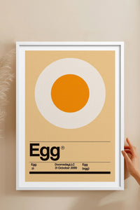 HOMEPACK Ahşap Çerçeveli Tablo Çerçeveli Poster Sanatsal Modern Duvar Dekoru TK-934