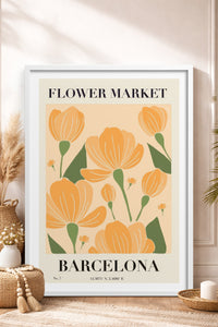 HOMEPACK Ahşap Çerçeveli Tablo Çerçeveli Poster Sanatsal Modern Duvar Dekoru TK-938