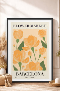 HOMEPACK Ahşap Çerçeveli Tablo Çerçeveli Poster Sanatsal Modern Duvar Dekoru TK-938