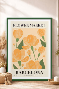 HOMEPACK Ahşap Çerçeveli Tablo Çerçeveli Poster Sanatsal Modern Duvar Dekoru TK-938