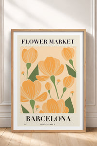 HOMEPACK Ahşap Çerçeveli Tablo Çerçeveli Poster Sanatsal Modern Duvar Dekoru TK-938