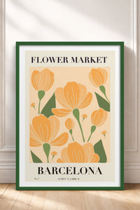 HOMEPACK Ahşap Çerçeveli Tablo Çerçeveli Poster Sanatsal Modern Duvar Dekoru TK-938