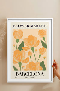 HOMEPACK Ahşap Çerçeveli Tablo Çerçeveli Poster Sanatsal Modern Duvar Dekoru TK-938