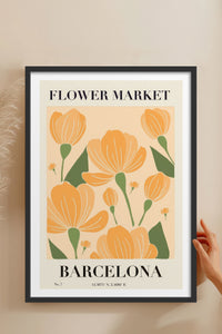 HOMEPACK Ahşap Çerçeveli Tablo Çerçeveli Poster Sanatsal Modern Duvar Dekoru TK-938