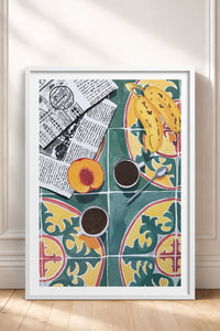 HOMEPACK Ahşap Çerçeveli Tablo Çerçeveli Poster Sanatsal Modern Duvar Dekoru TK-945