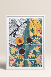 HOMEPACK Ahşap Çerçeveli Tablo Çerçeveli Poster Sanatsal Modern Duvar Dekoru TK-945