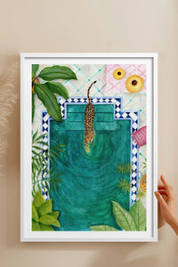 HOMEPACK Ahşap Çerçeveli Tablo Çerçeveli Poster Sanatsal Modern Duvar Dekoru TK-946