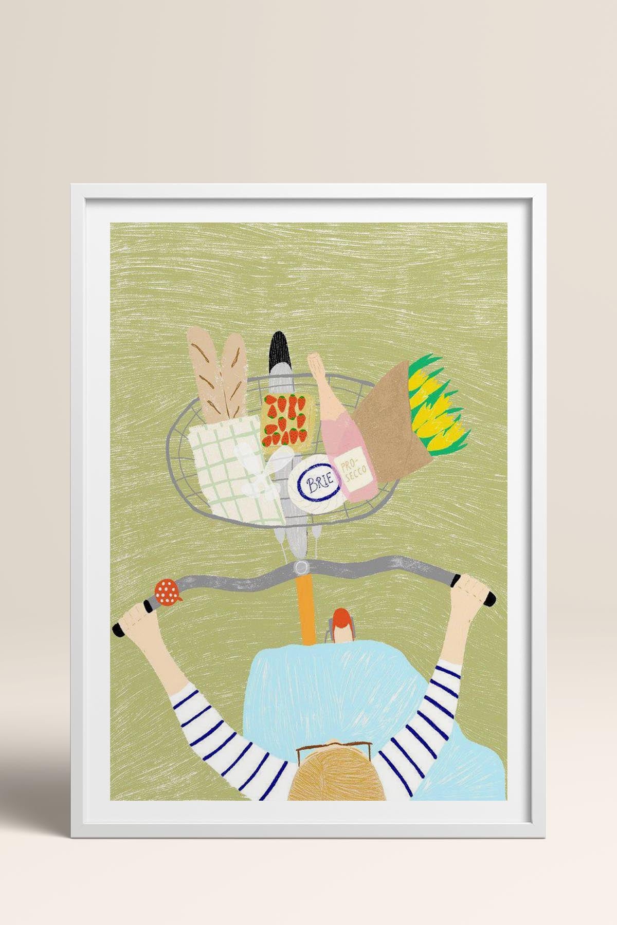 HOMEPACK Ahşap Çerçeveli Tablo Çerçeveli Poster Sanatsal Modern Duvar Dekoru TK-948
