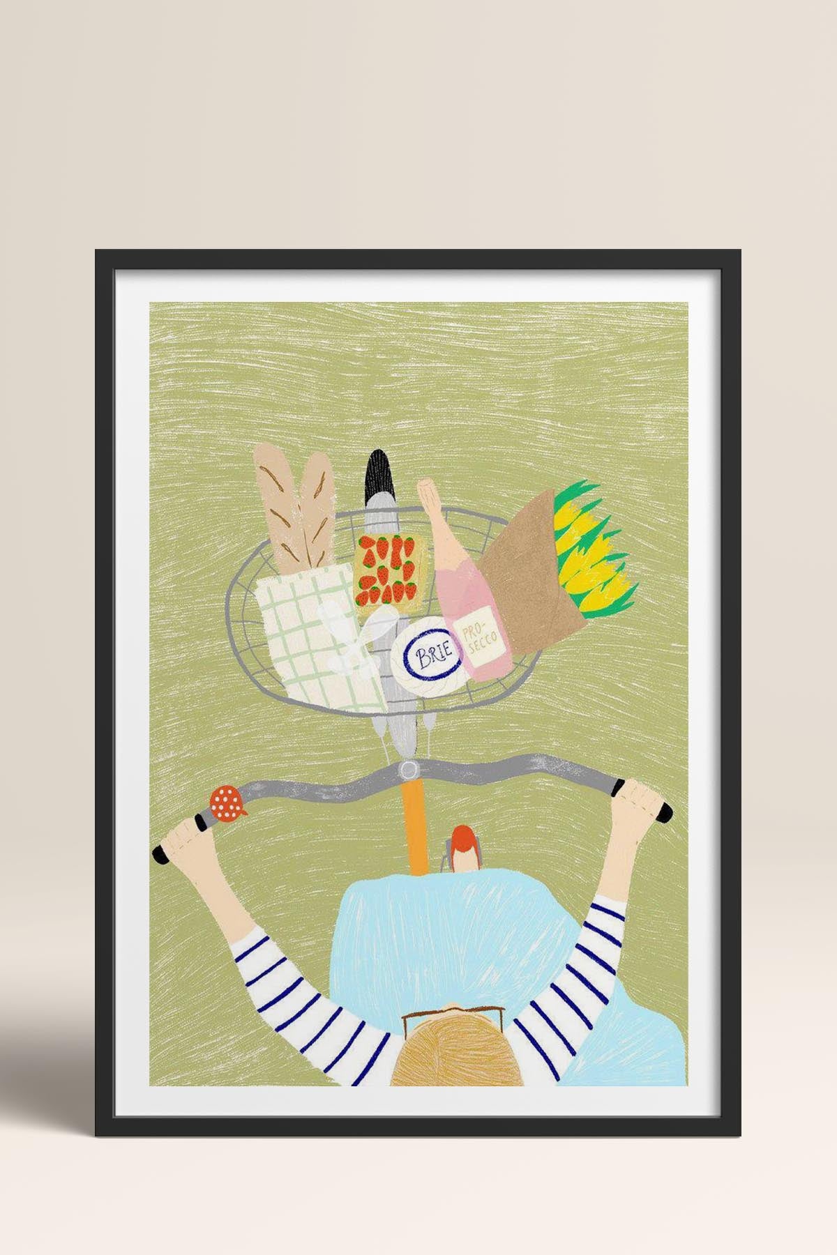 HOMEPACK Ahşap Çerçeveli Tablo Çerçeveli Poster Sanatsal Modern Duvar Dekoru TK-948