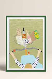 HOMEPACK Ahşap Çerçeveli Tablo Çerçeveli Poster Sanatsal Modern Duvar Dekoru TK-948