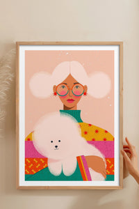 HOMEPACK Ahşap Çerçeveli Tablo Çerçeveli Poster Sanatsal Modern Duvar Dekoru TK-955