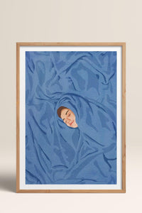 HOMEPACK Ahşap Çerçeveli Tablo Çerçeveli Poster Sanatsal Modern Duvar Dekoru TK-956