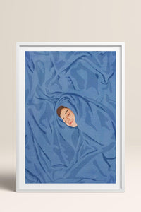 HOMEPACK Ahşap Çerçeveli Tablo Çerçeveli Poster Sanatsal Modern Duvar Dekoru TK-956
