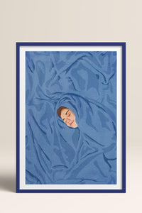 HOMEPACK Ahşap Çerçeveli Tablo Çerçeveli Poster Sanatsal Modern Duvar Dekoru TK-956