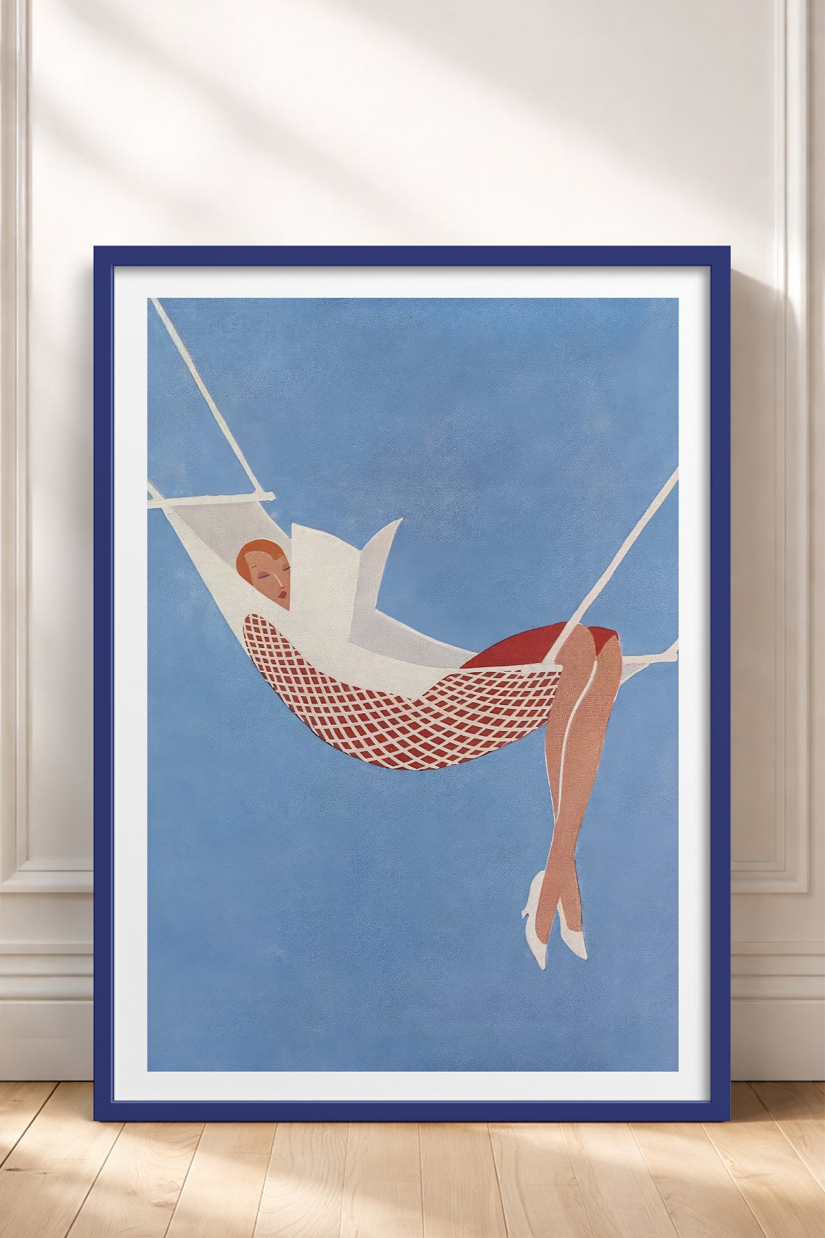 HOMEPACK Ahşap Çerçeveli Tablo Çerçeveli Poster Sanatsal Modern Duvar Dekoru TK-958