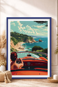 HOMEPACK Ahşap Çerçeveli Tablo Çerçeveli Poster Sanatsal Modern Duvar Dekoru TK-959