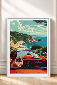 HOMEPACK Ahşap Çerçeveli Tablo Çerçeveli Poster Sanatsal Modern Duvar Dekoru TK-959