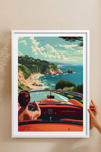 HOMEPACK Ahşap Çerçeveli Tablo Çerçeveli Poster Sanatsal Modern Duvar Dekoru TK-959