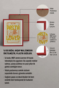 HOMEPACK Ahşap Çerçeveli Tablo Çerçeveli Poster Sanatsal Modern Duvar Dekoru TK-960