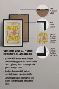 HOMEPACK Ahşap Çerçeveli Tablo Çerçeveli Poster Sanatsal Modern Duvar Dekoru TK-960