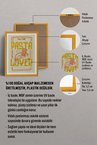 HOMEPACK Ahşap Çerçeveli Tablo Çerçeveli Poster Sanatsal Modern Duvar Dekoru TK-960