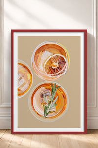 HOMEPACK Ahşap Çerçeveli Tablo Çerçeveli Poster Sanatsal Modern Duvar Dekoru TK-962