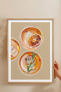 HOMEPACK Ahşap Çerçeveli Tablo Çerçeveli Poster Sanatsal Modern Duvar Dekoru TK-962