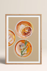 HOMEPACK Ahşap Çerçeveli Tablo Çerçeveli Poster Sanatsal Modern Duvar Dekoru TK-962