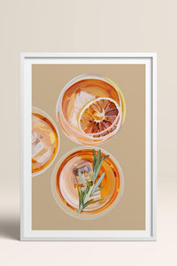 HOMEPACK Ahşap Çerçeveli Tablo Çerçeveli Poster Sanatsal Modern Duvar Dekoru TK-962
