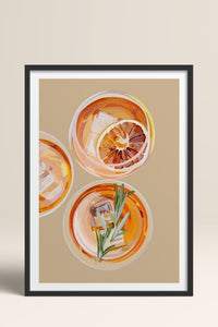 HOMEPACK Ahşap Çerçeveli Tablo Çerçeveli Poster Sanatsal Modern Duvar Dekoru TK-962