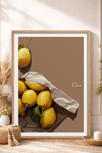 HOMEPACK Ahşap Çerçeveli Tablo Çerçeveli Poster Sanatsal Modern Duvar Dekoru TK-963