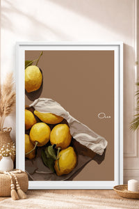 HOMEPACK Ahşap Çerçeveli Tablo Çerçeveli Poster Sanatsal Modern Duvar Dekoru TK-963