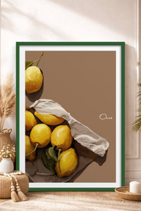 HOMEPACK Ahşap Çerçeveli Tablo Çerçeveli Poster Sanatsal Modern Duvar Dekoru TK-963
