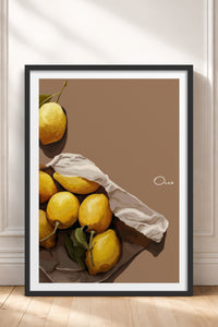 HOMEPACK Ahşap Çerçeveli Tablo Çerçeveli Poster Sanatsal Modern Duvar Dekoru TK-963