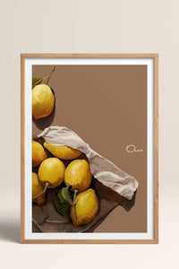 HOMEPACK Ahşap Çerçeveli Tablo Çerçeveli Poster Sanatsal Modern Duvar Dekoru TK-963