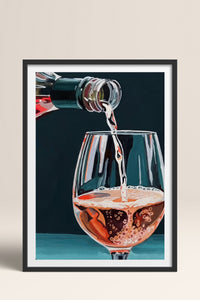 HOMEPACK Ahşap Çerçeveli Tablo Çerçeveli Poster Sanatsal Modern Duvar Dekoru TK-965
