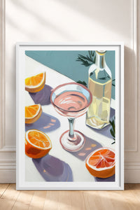 HOMEPACK Ahşap Çerçeveli Tablo Çerçeveli Poster Sanatsal Modern Duvar Dekoru TK-968