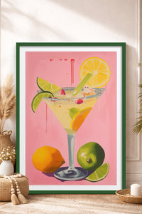 HOMEPACK Ahşap Çerçeveli Tablo Çerçeveli Poster Sanatsal Modern Duvar Dekoru TK-969