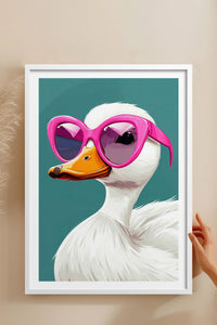 HOMEPACK Ahşap Çerçeveli Tablo Çerçeveli Poster Sanatsal Modern Duvar Dekoru TK-973