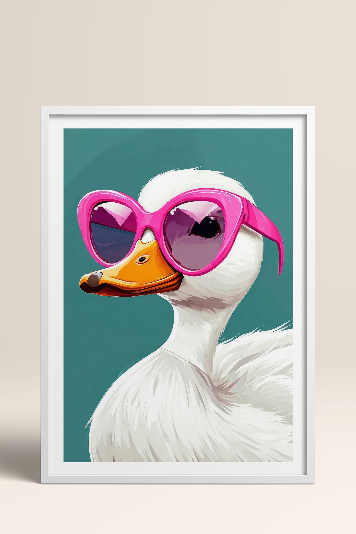 HOMEPACK Ahşap Çerçeveli Tablo Çerçeveli Poster Sanatsal Modern Duvar Dekoru TK-973