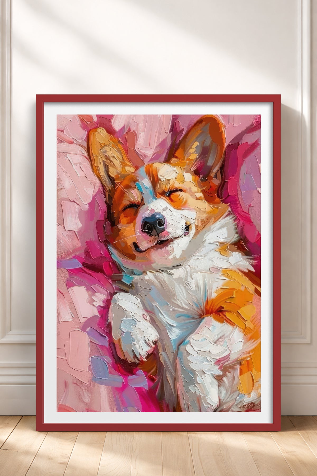 HOMEPACK Ahşap Çerçeveli Tablo Çerçeveli Poster Sanatsal Modern Duvar Dekoru TK-974