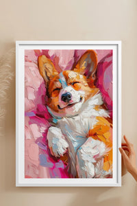 HOMEPACK Ahşap Çerçeveli Tablo Çerçeveli Poster Sanatsal Modern Duvar Dekoru TK-974