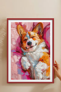 HOMEPACK Ahşap Çerçeveli Tablo Çerçeveli Poster Sanatsal Modern Duvar Dekoru TK-974