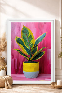 HOMEPACK Ahşap Çerçeveli Tablo Çerçeveli Poster Sanatsal Modern Duvar Dekoru TK-975