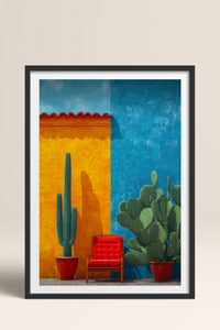 HOMEPACK Ahşap Çerçeveli Tablo Çerçeveli Poster Sanatsal Modern Duvar Dekoru TK-977