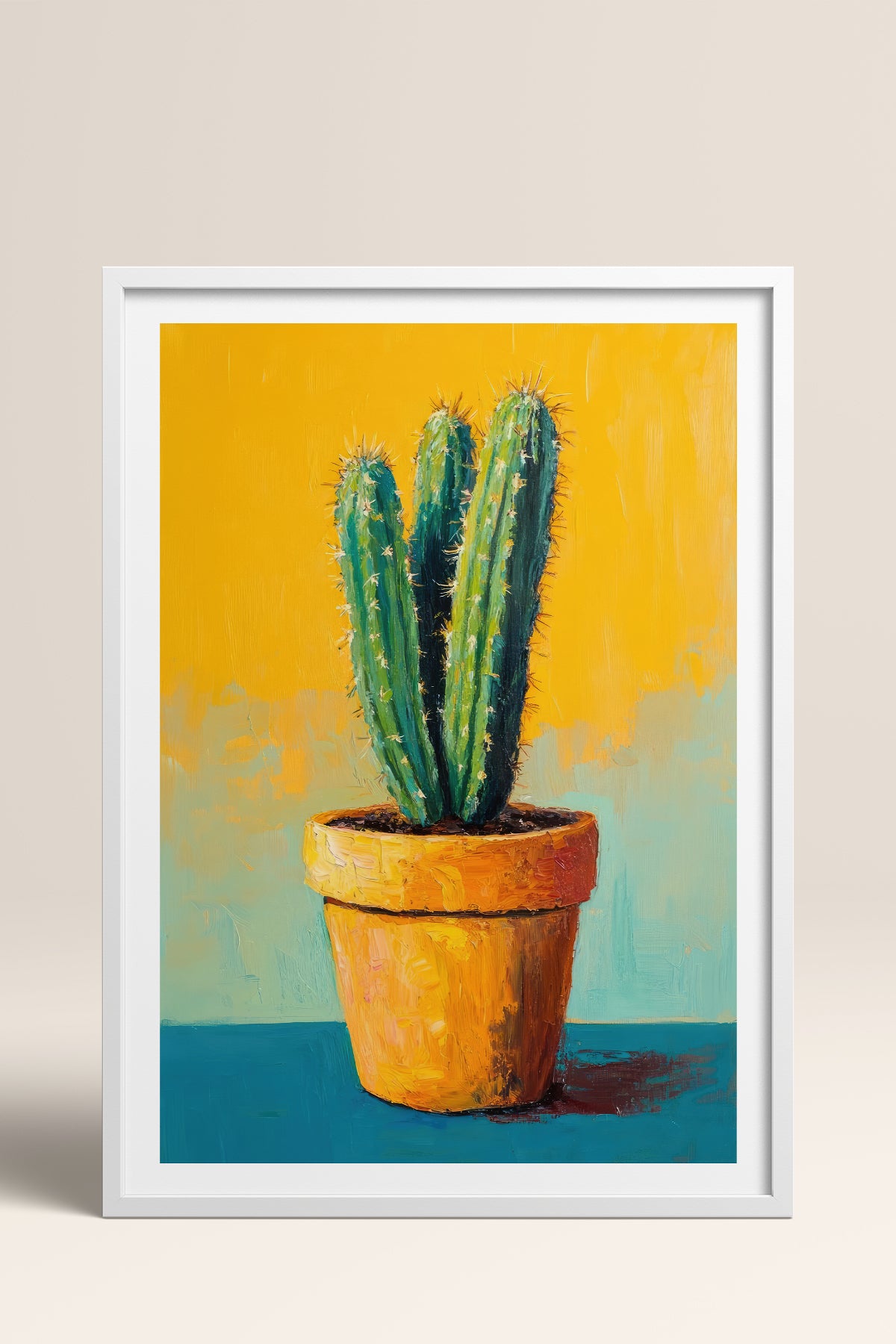 HOMEPACK Ahşap Çerçeveli Tablo Çerçeveli Poster Sanatsal Modern Duvar Dekoru TK-979