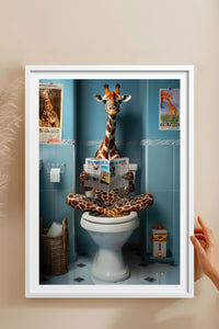 HOMEPACK Ahşap Çerçeveli Tablo Çerçeveli Poster Sanatsal Modern Duvar Dekoru TK-983