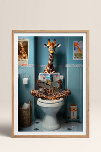 HOMEPACK Ahşap Çerçeveli Tablo Çerçeveli Poster Sanatsal Modern Duvar Dekoru TK-983