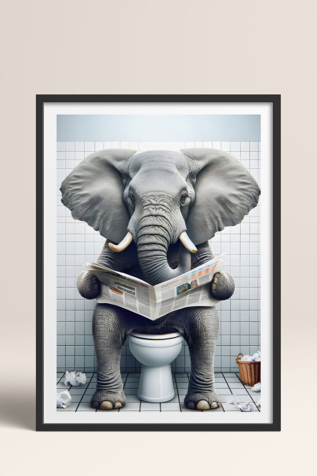 HOMEPACK Ahşap Çerçeveli Tablo Çerçeveli Poster Sanatsal Modern Duvar Dekoru TK-984